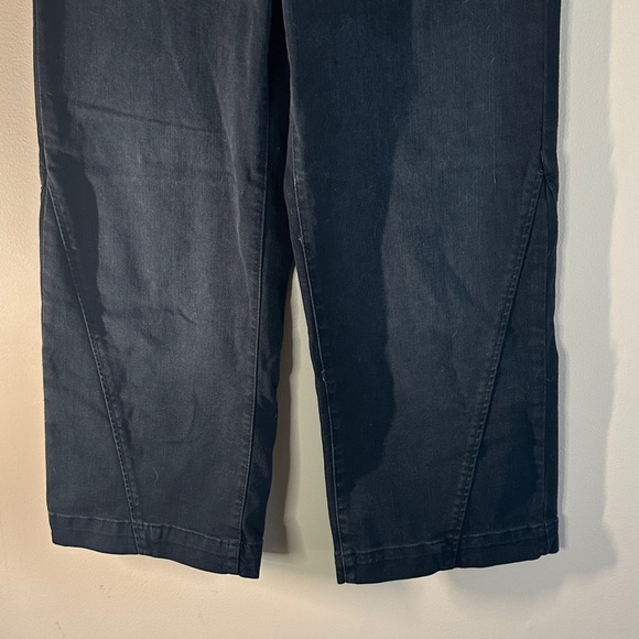 Time and Tru Dark Gray High-Rise Wide-Leg Pants - Picture 3 of 7